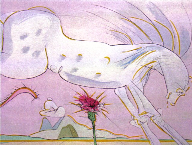 dali horse painting